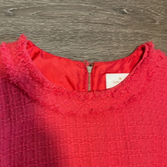 Kate Spade ♠️ Coral Shift Dress - Picture 3 of 8